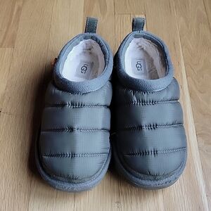 UGG Kids' Tasman Water Resistant Slipper - Burnt Olive Color